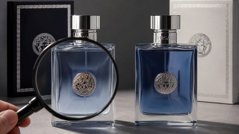 نحوه تشخیص عطر ورساچه پور هوم اصل از فیک